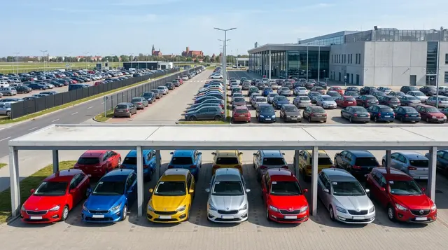 Wynajem auta na lotnisku a zostawienie własnego na parkingu